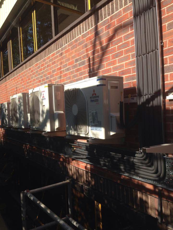 Commercial outdoor condenser units
