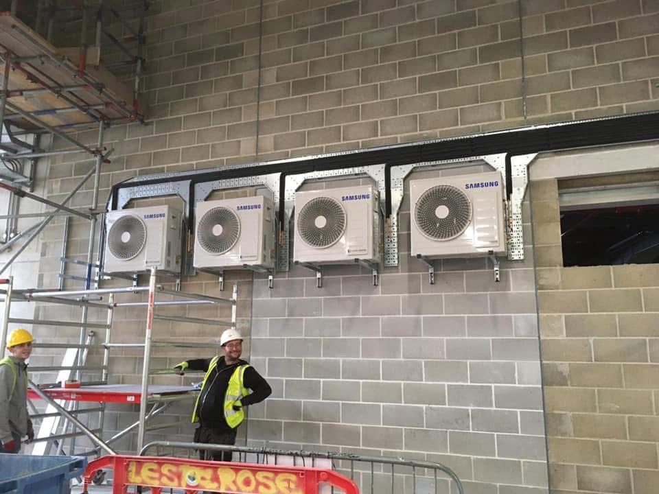 Air Logic engineers on site